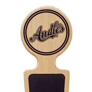 Your Custom Logo Engraved Beer Wine Coffee Tap Handle. Your artwork on our tap handle.  For business and home taps.