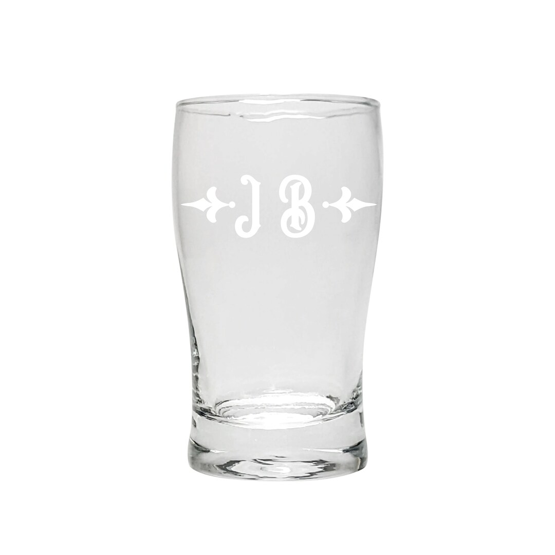 Beer Flight Sampler Glasses Personalized Custom Monogram Engraved , Set