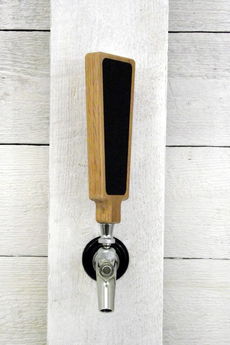 Beer Tap Handle With Chalkboard or White Dryerase Marker Etsy