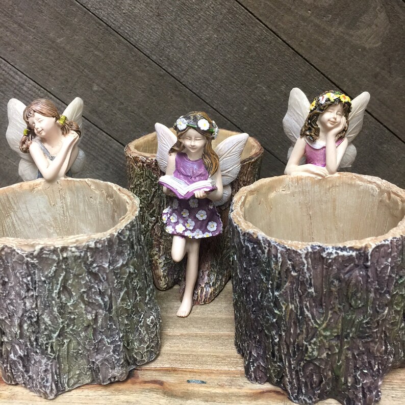 resin garden fairy