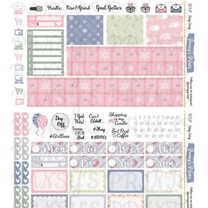 Printable Planner Stickers Erin Condren Vertical Weekly - Etsy