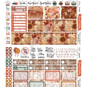 Printable Planner Stickers, Erin Condren, Vertical, Weekly Kit ...