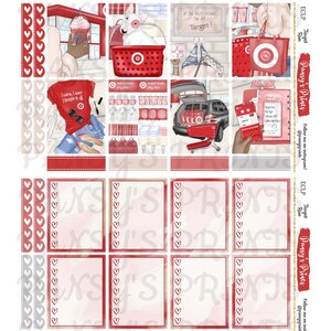 Printable Planner Stickers, Erin Condren, Vertical, Weekly Kit, Happy ...