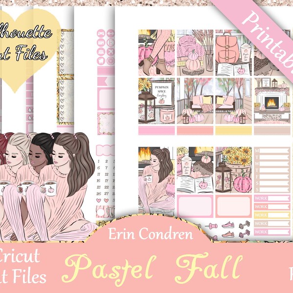 Fall Planner Stickers - Etsy