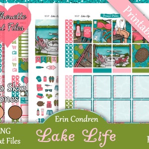 Printable Planner Stickers Erin Condren Vertical Weekly - Etsy