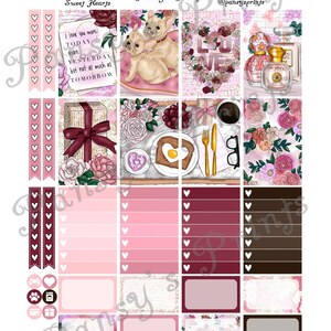 Printable Planner Stickers, Happy Planner, Classic, MAMBI, Weekly Kit ...