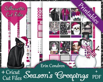 Printable Planner Stickers Erin Condren Vertical Weekly - Etsy