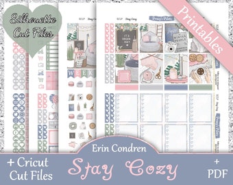 Printable Planner Stickers Erin Condren Vertical Weekly - Etsy