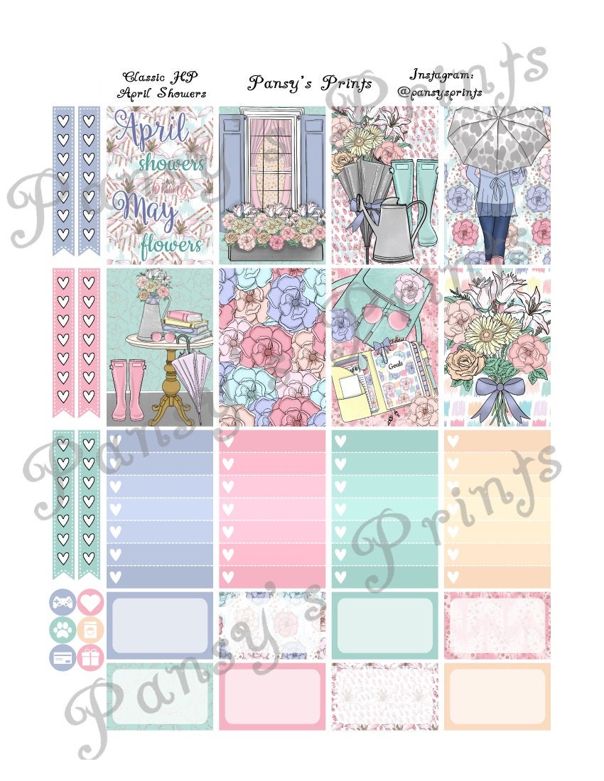 Printable Planner Stickers Happy Planner Classic MAMBI - Etsy