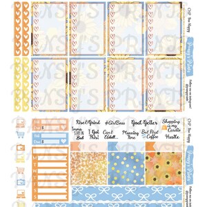 Printable Planner Stickers, Happy Planner, Classic, MAMBI, Weekly Kit ...