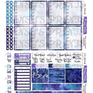 Printable Planner Stickers, Happy Planner, Classic, MAMBI, Weekly Kit ...