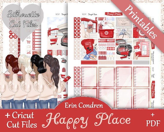 Printable Planner Stickers Erin Condren Vertical Weekly | Etsy