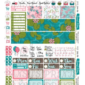 Printable Planner Stickers Erin Condren Vertical Weekly - Etsy