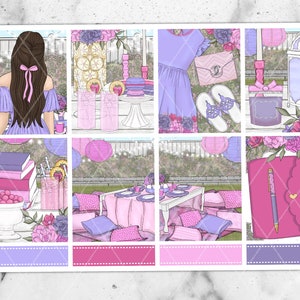 Printable Planner Stickers Erin Condren Garden Party | Etsy