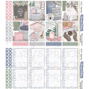 Printable Planner Stickers Erin Condren Vertical Weekly - Etsy