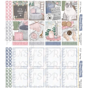 Printable Planner Stickers Erin Condren Vertical Weekly - Etsy