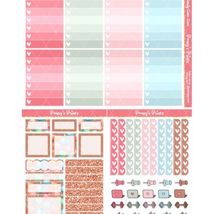Printable Planner Stickers, Happy Planner, Candy Cane Lane, Classic ...