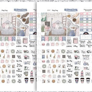Printable Planner Stickers Erin Condren Vertical Weekly - Etsy