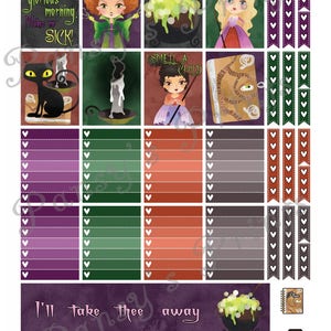Printable Planner Stickers, Erin Condren, Vertical Weekly Kit ...