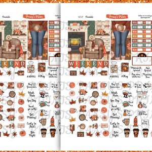 Printable Planner Stickers, Erin Condren, Vertical, Weekly Kit ...