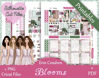 Printable Planner Stickers Erin Condren Vertical Weekly - Etsy