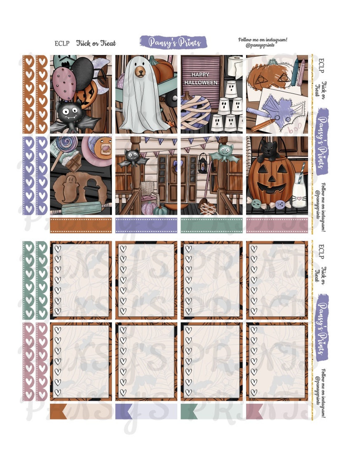 Printable Planner Stickers Erin Condren Vertical Weekly | Etsy