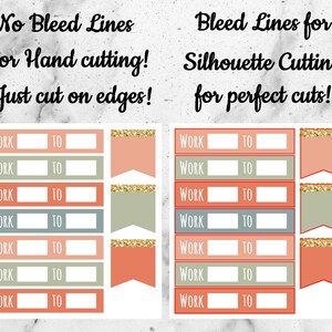 Printable Planner Stickers, Erin Condren, Vertical, Weekly Kit, Snuggle ...