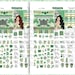Printable Planner Stickers, Erin Condren, Vertical, Weekly Kit, Clover ...