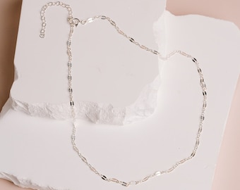 Silver Choker, Gold Chain Choker, Choker Necklace, Dainty Choker, Silver Thin Choker, Delicate Choker, Gold Fill, Sterling Silver, Rose Gold