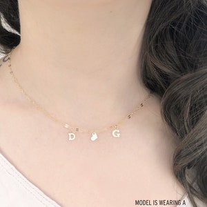 Personalized Name Necklace for Women Initials Necklace Custom Name Necklace Personalized Name Jewelry Kids Name Custom Letter Necklace Gift