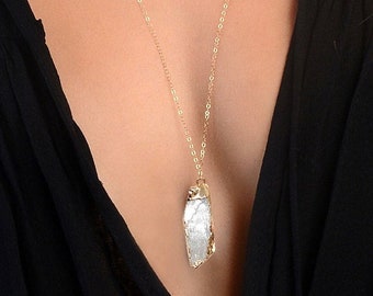 Chakra Crystal Necklace, Chakra Stone Necklace, Metaphysical Necklace, Energy Necklace, Crown Chakra, Third Eye Chakra, Solar Plexus Gift