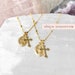 Dainty Virgin Mary Necklace with Cross, Miraculous Pendant, Catholic Necklace, Religious Necklace, Baptism, 14kt Gold Filled, Rose, Silver 