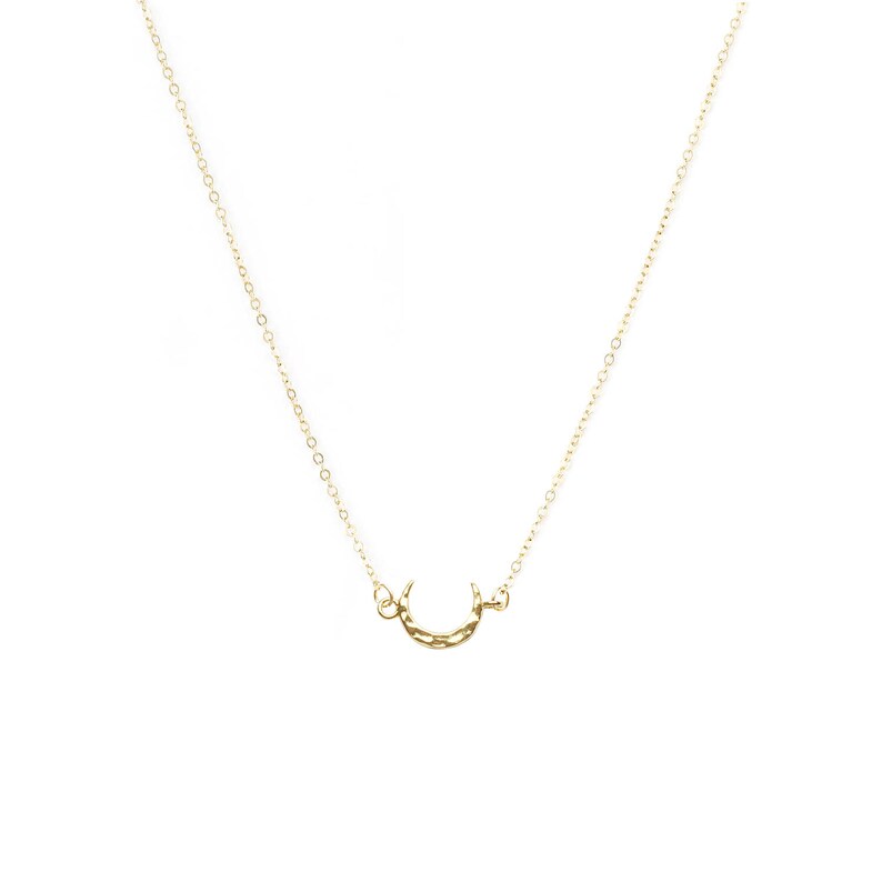 Simple moon necklace Clearance