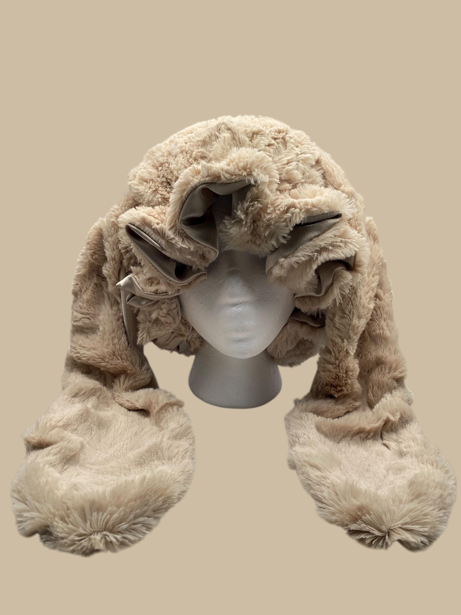 Satin Lining Fur Hat - Etsy