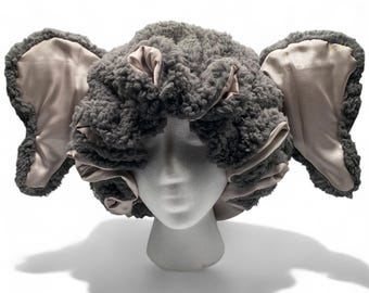 ASH generation 帽子】ELEPHANT BONNET - NEUTRAL ~totoshushu~
