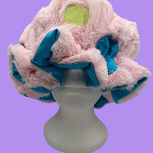 Satin Sleep Bonnet Mushroom - Etsy