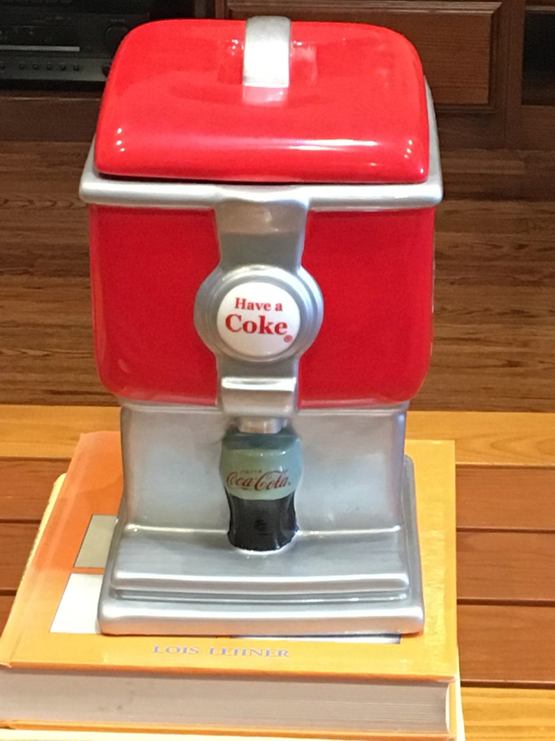 Coca Cola Cookie Jar Coke Cookie Jar Coca Cola Collectible Etsy