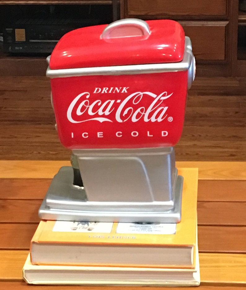 Coca Cola Cookie Jar Coke Cookie Jar Coca Cola Collectible Etsy