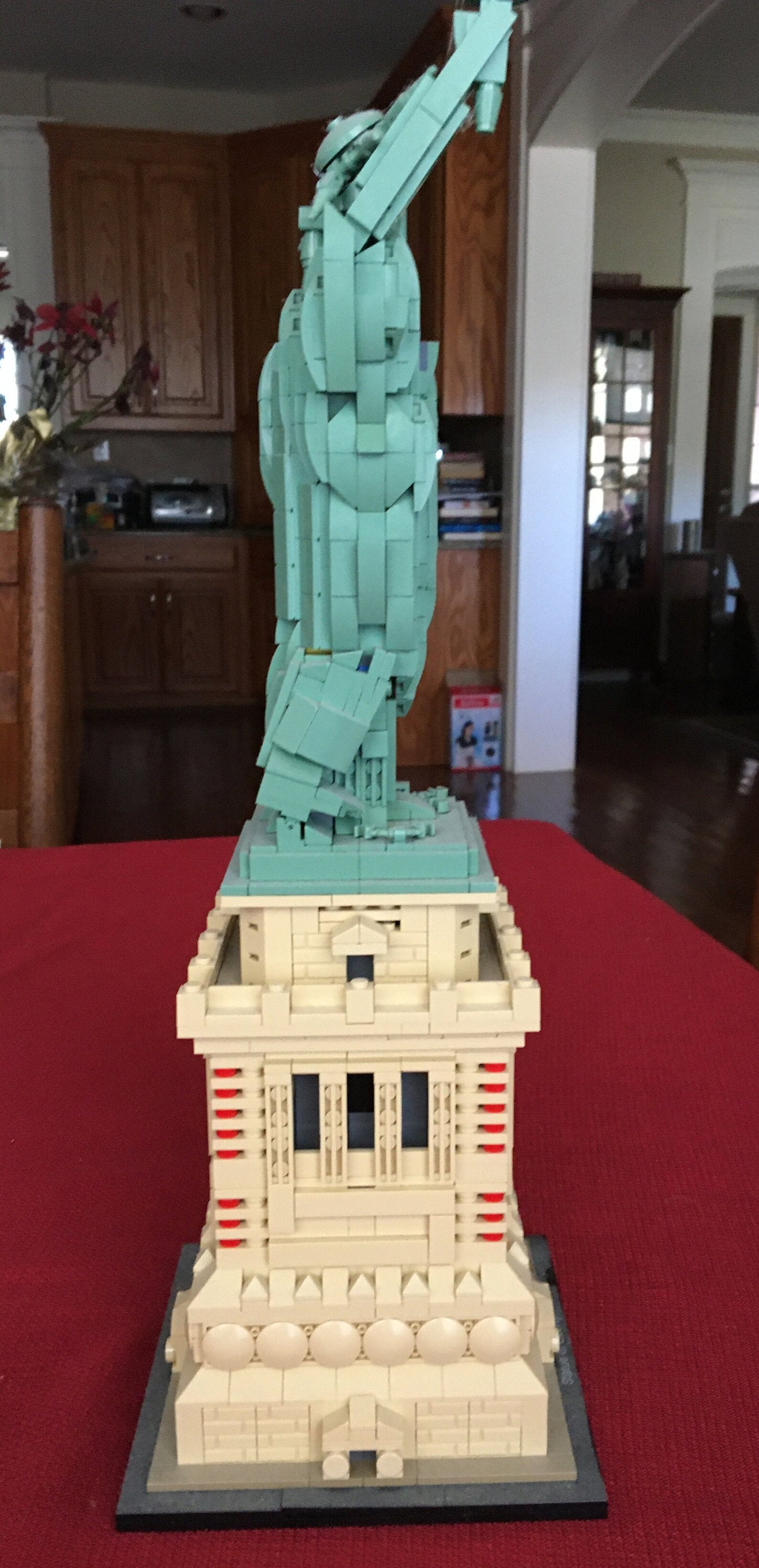 Lego Statue of Liberty 21042 Handbuilt Lego Statue of Liberty Etsy