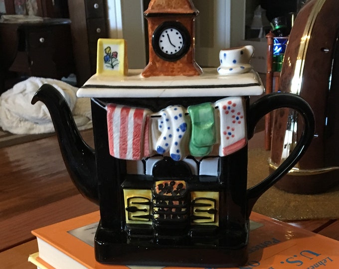 Tony Carter Vintage Tea Pot, Collectible Teapot, Tea Pot Collector, Tea