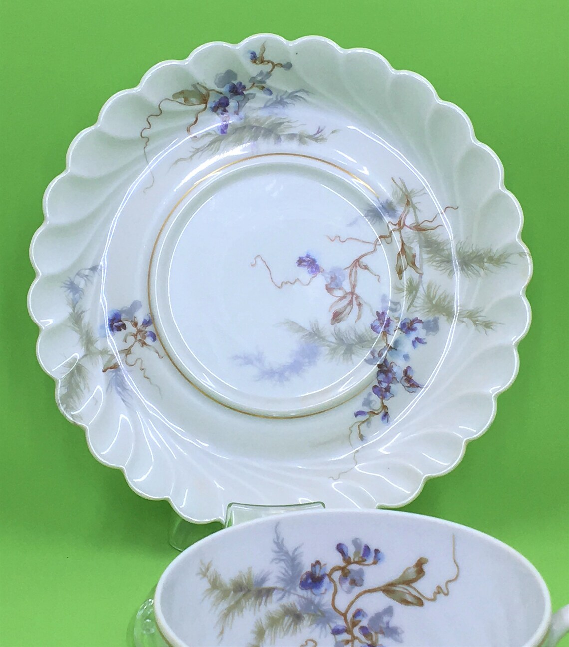 Vintage Haviland Limoges China Orsay Pattern Haviland Teacup Etsy