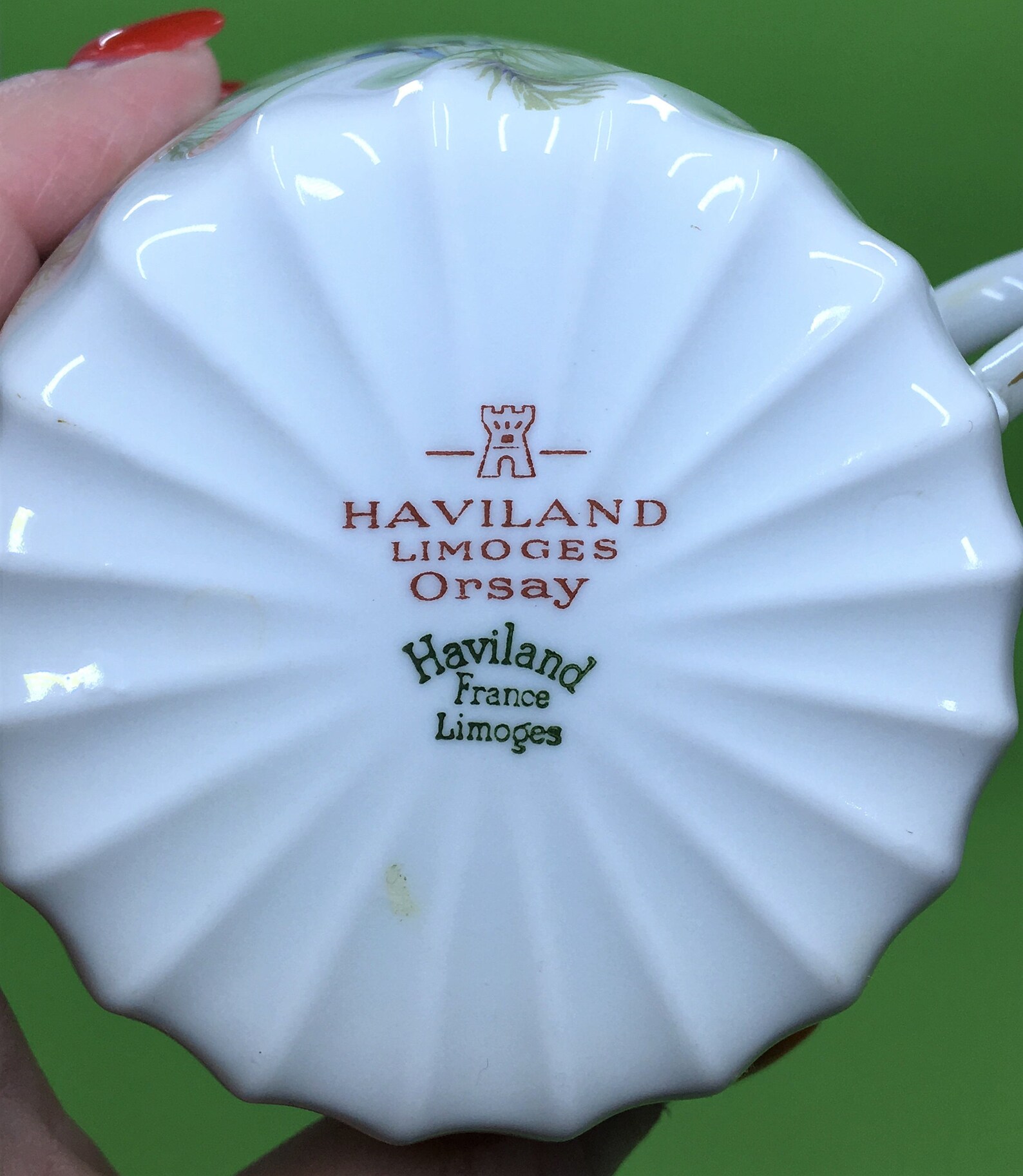 Vintage Haviland Limoges China Orsay Pattern Haviland Teacup Etsy