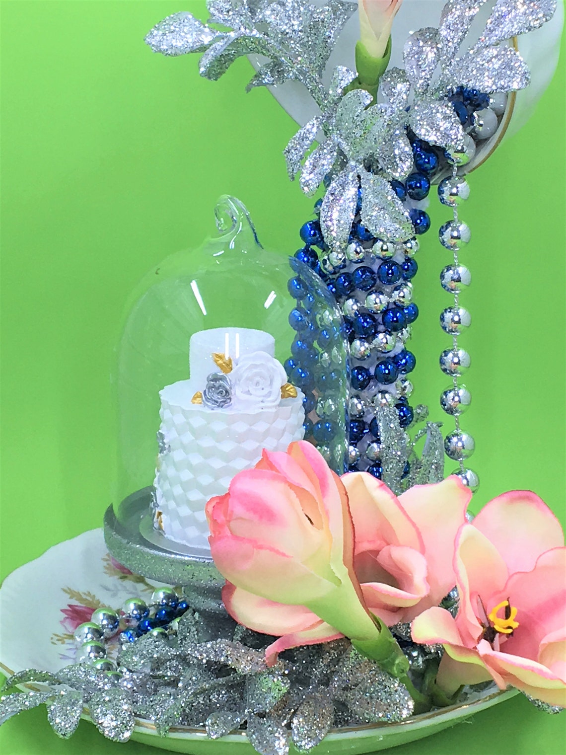 Bridal Shower Centerpiece Wedding Shower Arrangement Bridal Etsy