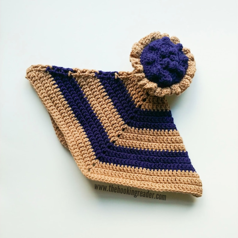 Blueberry Pie Lovey Crochet Pattern PDF PATTERN ONLY image 0
