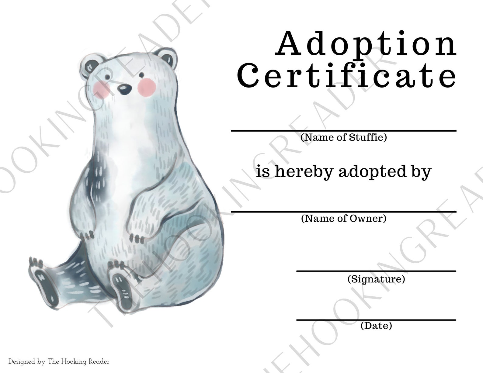 Printable Stuffed Animal Adoption - Il 1588xN.3044588022 2oqn 