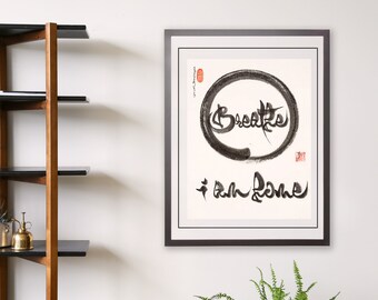 Breathe, i am home- Thich Nhat Hanh - 13x17"