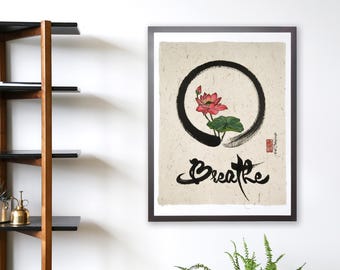 Breathe -  Enso lotus #1