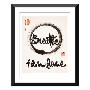 Breathe, i am home- Thich Nhat Hanh - 11x14&quot;