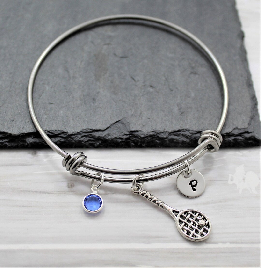 Tennis Racquet Bracelet Tennis Racquet Jewelry for Women Etsy