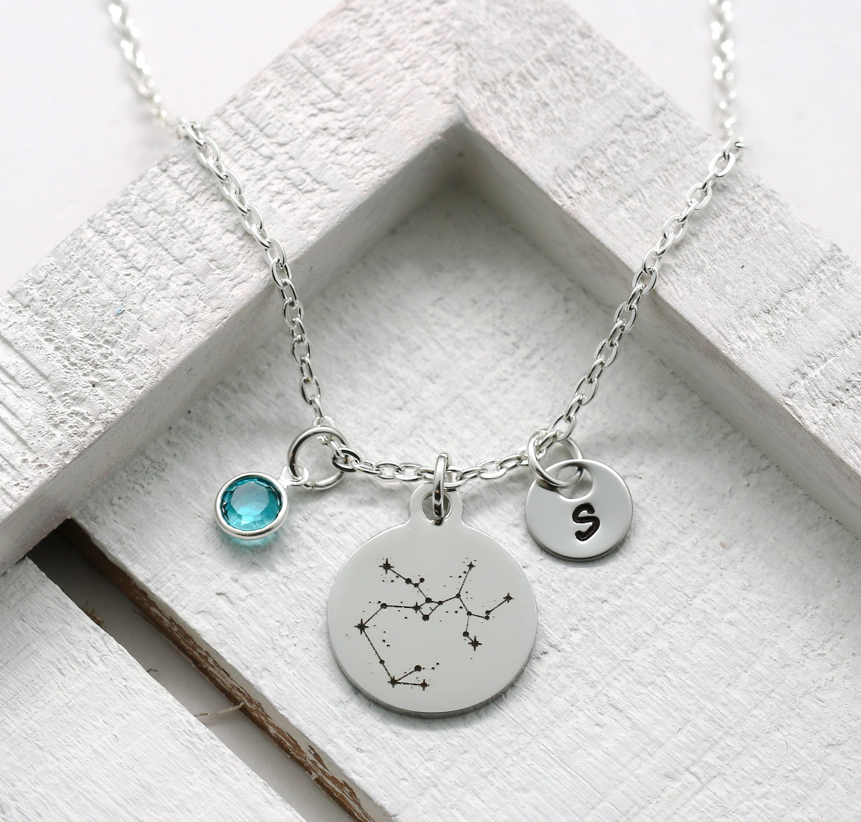 Sagittarius Necklace for Women Personalized Zodiac Etsy